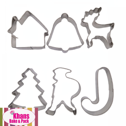 COOKIE CUTTER XMAS SET GREEN 5'S COOKIE CUTTER XMAS SET GREEN 5'S